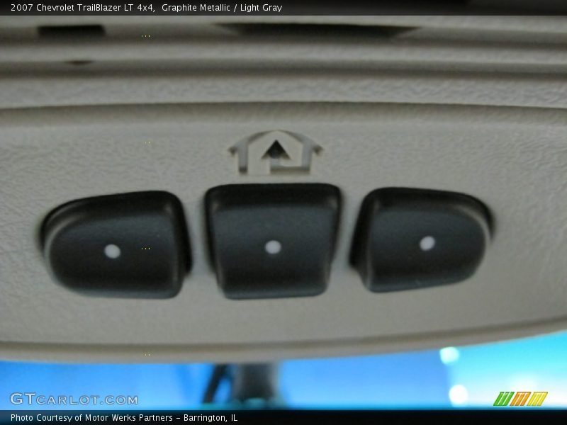 Graphite Metallic / Light Gray 2007 Chevrolet TrailBlazer LT 4x4