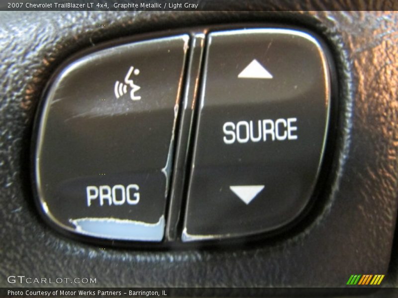 Graphite Metallic / Light Gray 2007 Chevrolet TrailBlazer LT 4x4