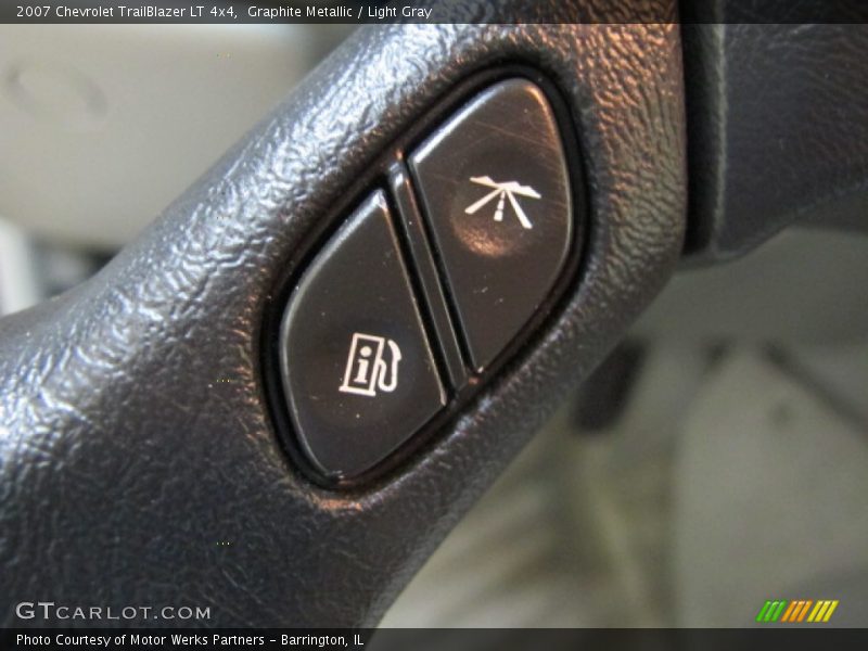 Graphite Metallic / Light Gray 2007 Chevrolet TrailBlazer LT 4x4