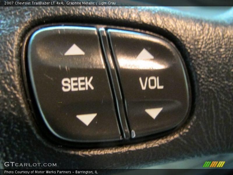 Graphite Metallic / Light Gray 2007 Chevrolet TrailBlazer LT 4x4