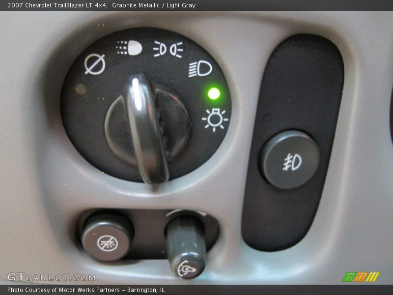 Graphite Metallic / Light Gray 2007 Chevrolet TrailBlazer LT 4x4