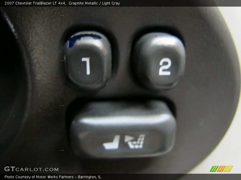 Graphite Metallic / Light Gray 2007 Chevrolet TrailBlazer LT 4x4