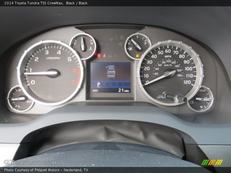  2014 Tundra TSS CrewMax TSS CrewMax Gauges