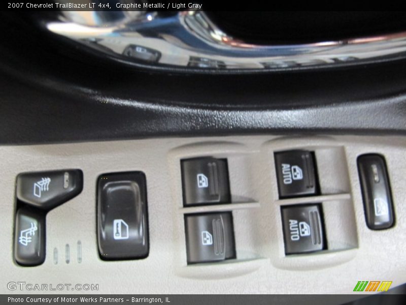 Graphite Metallic / Light Gray 2007 Chevrolet TrailBlazer LT 4x4