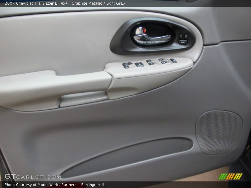 Graphite Metallic / Light Gray 2007 Chevrolet TrailBlazer LT 4x4