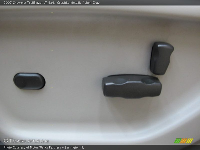 Graphite Metallic / Light Gray 2007 Chevrolet TrailBlazer LT 4x4