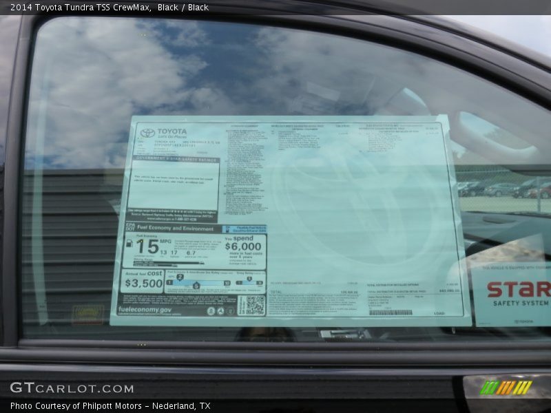 Black / Black 2014 Toyota Tundra TSS CrewMax