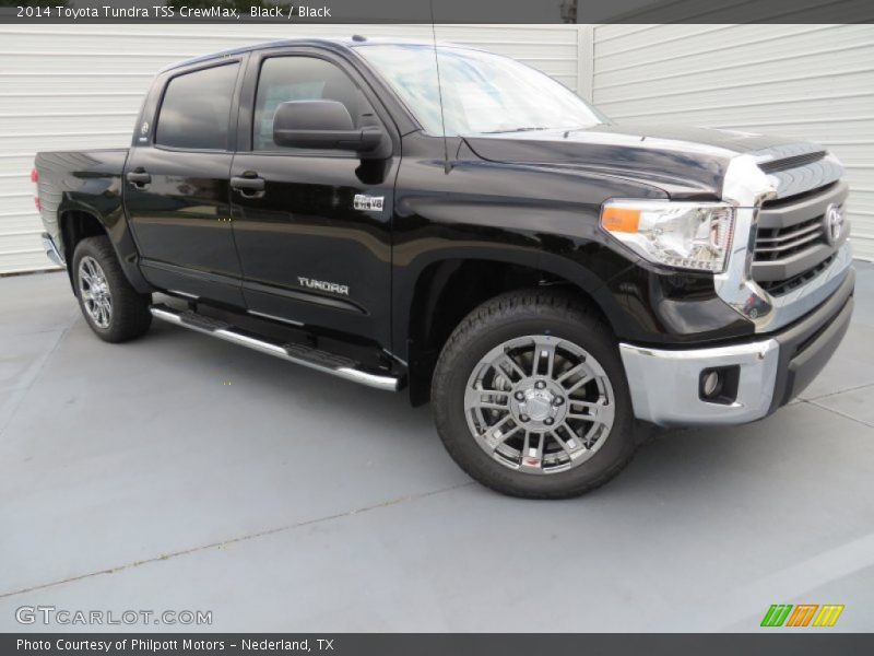 Black / Black 2014 Toyota Tundra TSS CrewMax