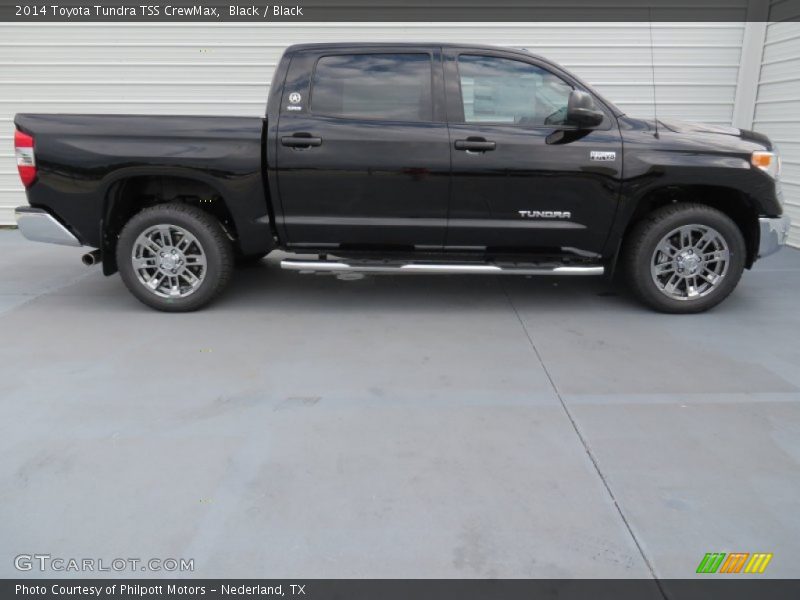 Black / Black 2014 Toyota Tundra TSS CrewMax