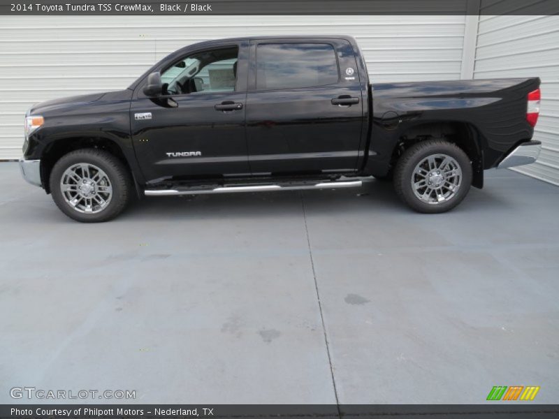 Black / Black 2014 Toyota Tundra TSS CrewMax