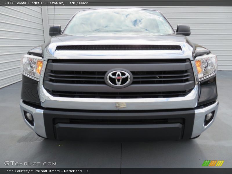 Black / Black 2014 Toyota Tundra TSS CrewMax