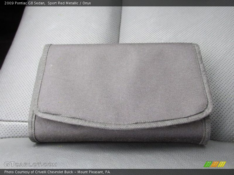 Sport Red Metallic / Onyx 2009 Pontiac G8 Sedan
