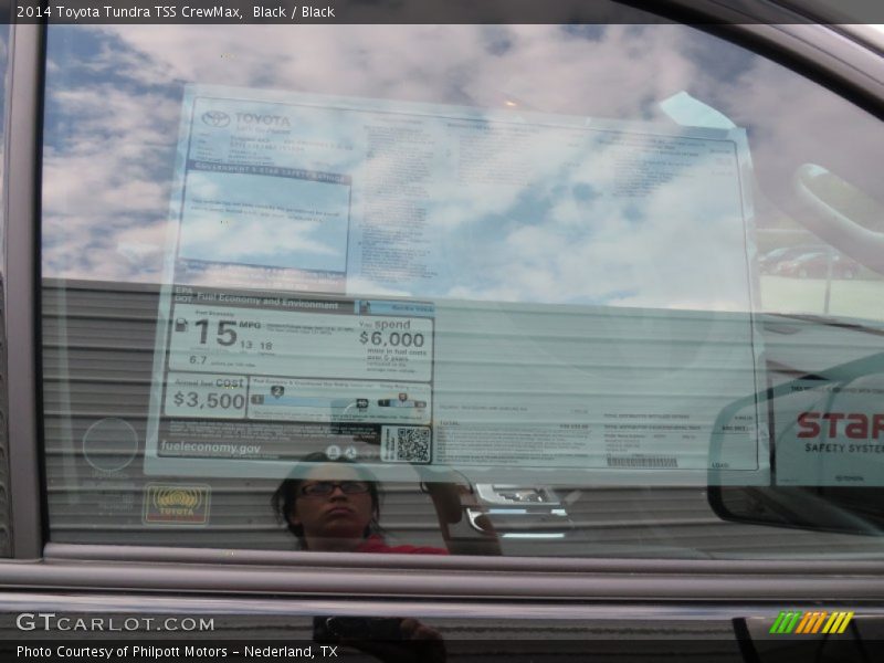 Black / Black 2014 Toyota Tundra TSS CrewMax