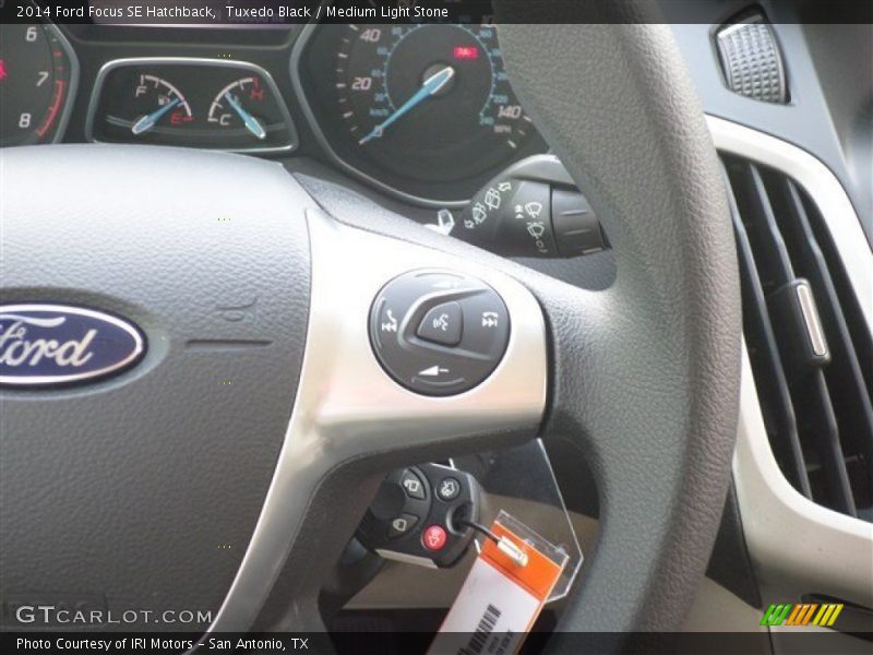 Tuxedo Black / Medium Light Stone 2014 Ford Focus SE Hatchback