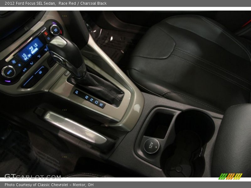 Race Red / Charcoal Black 2012 Ford Focus SEL Sedan