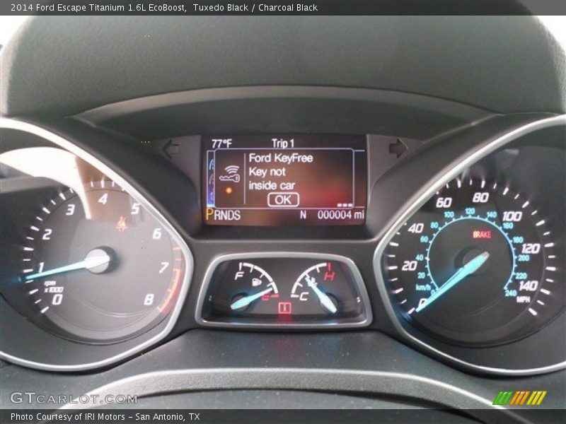 Tuxedo Black / Charcoal Black 2014 Ford Escape Titanium 1.6L EcoBoost