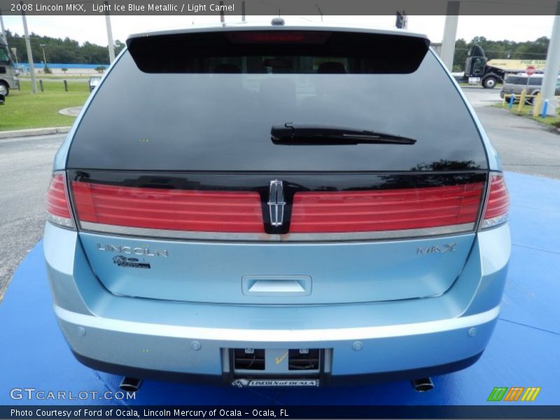 Light Ice Blue Metallic / Light Camel 2008 Lincoln MKX