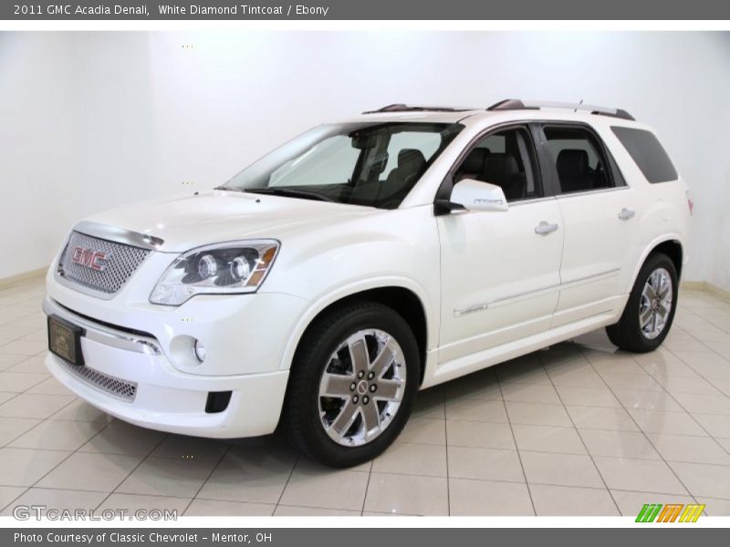 White Diamond Tintcoat / Ebony 2011 GMC Acadia Denali