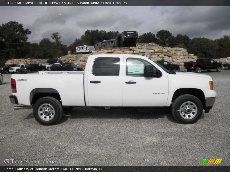  2014 Sierra 2500HD Crew Cab 4x4 Summit White