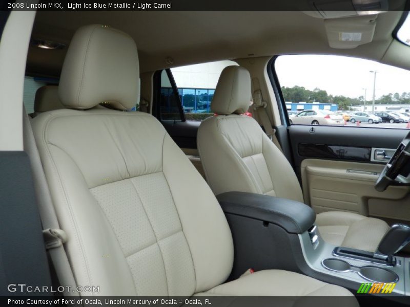 Light Ice Blue Metallic / Light Camel 2008 Lincoln MKX