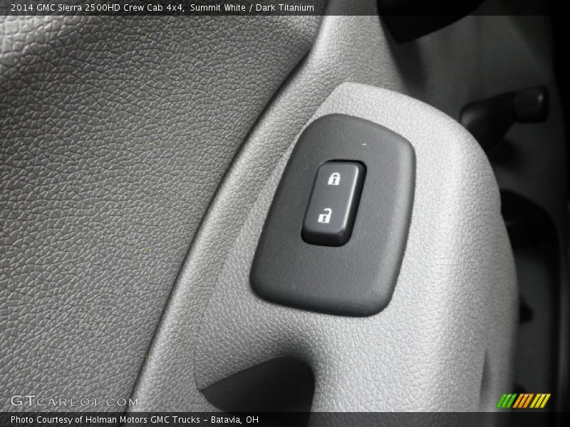 Summit White / Dark Titanium 2014 GMC Sierra 2500HD Crew Cab 4x4