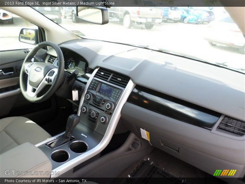 Ingot Silver Metallic / Medium Light Stone 2013 Ford Edge SE