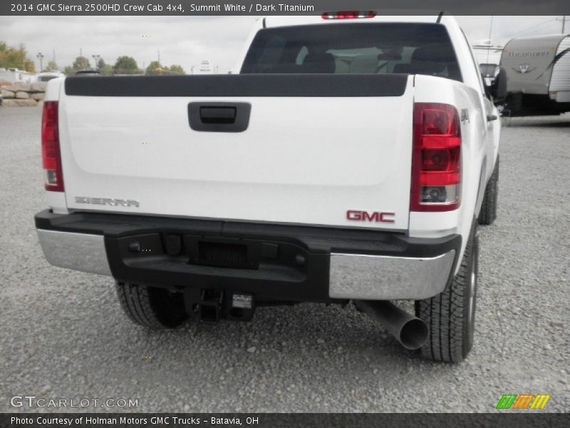Summit White / Dark Titanium 2014 GMC Sierra 2500HD Crew Cab 4x4