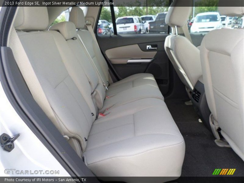 Ingot Silver Metallic / Medium Light Stone 2013 Ford Edge SE