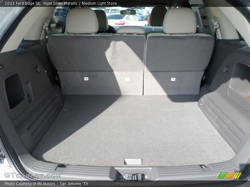 Ingot Silver Metallic / Medium Light Stone 2013 Ford Edge SE