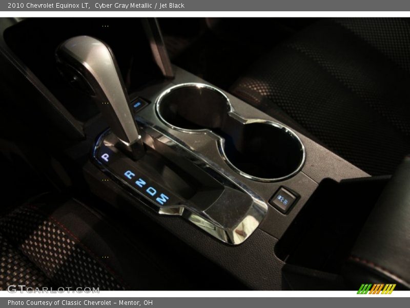Cyber Gray Metallic / Jet Black 2010 Chevrolet Equinox LT