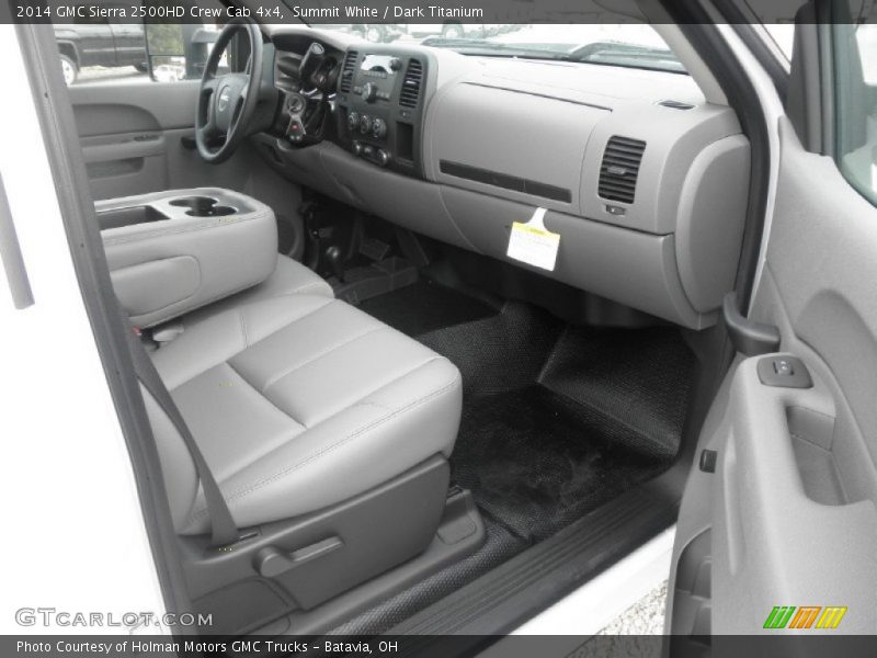 Summit White / Dark Titanium 2014 GMC Sierra 2500HD Crew Cab 4x4