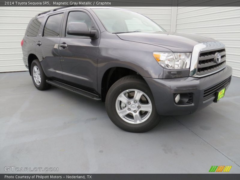 Magnetic Gray Metallic / Graphite 2014 Toyota Sequoia SR5