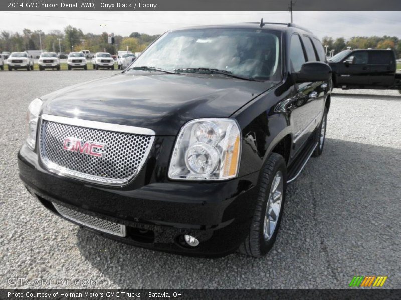 Onyx Black / Ebony 2014 GMC Yukon Denali AWD