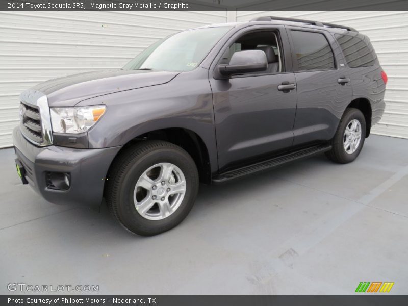 Magnetic Gray Metallic / Graphite 2014 Toyota Sequoia SR5