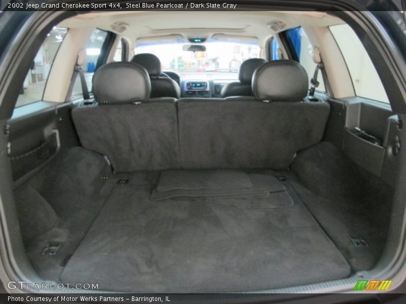 Steel Blue Pearlcoat / Dark Slate Gray 2002 Jeep Grand Cherokee Sport 4x4