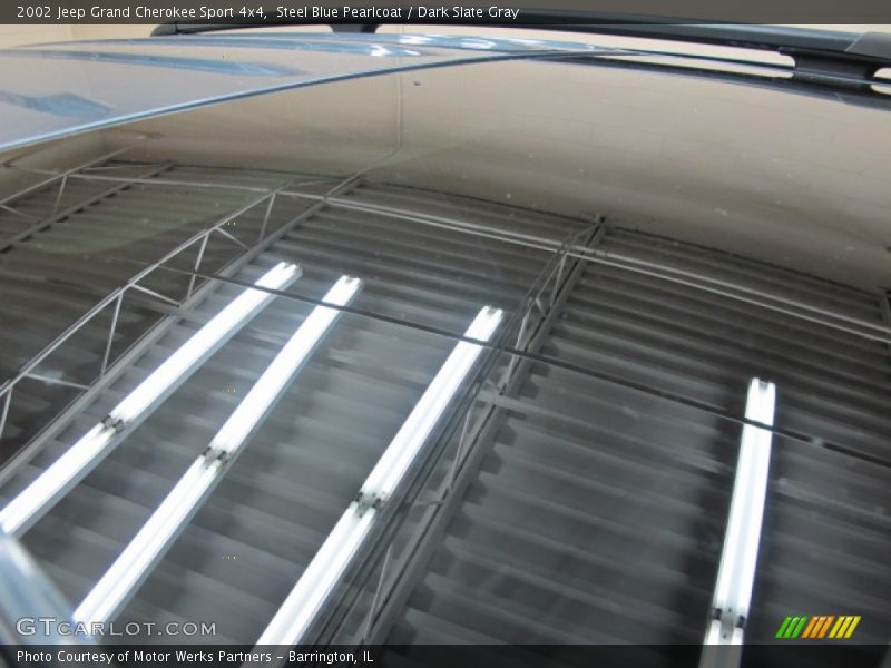 Steel Blue Pearlcoat / Dark Slate Gray 2002 Jeep Grand Cherokee Sport 4x4