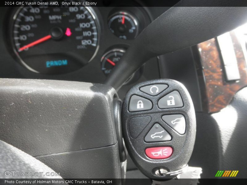 Onyx Black / Ebony 2014 GMC Yukon Denali AWD
