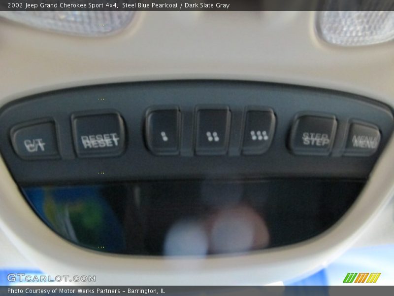 Steel Blue Pearlcoat / Dark Slate Gray 2002 Jeep Grand Cherokee Sport 4x4