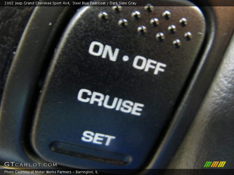 Steel Blue Pearlcoat / Dark Slate Gray 2002 Jeep Grand Cherokee Sport 4x4