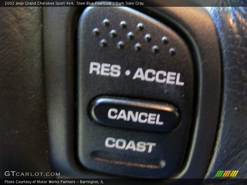 Steel Blue Pearlcoat / Dark Slate Gray 2002 Jeep Grand Cherokee Sport 4x4