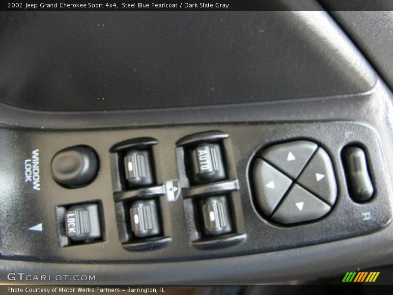 Steel Blue Pearlcoat / Dark Slate Gray 2002 Jeep Grand Cherokee Sport 4x4