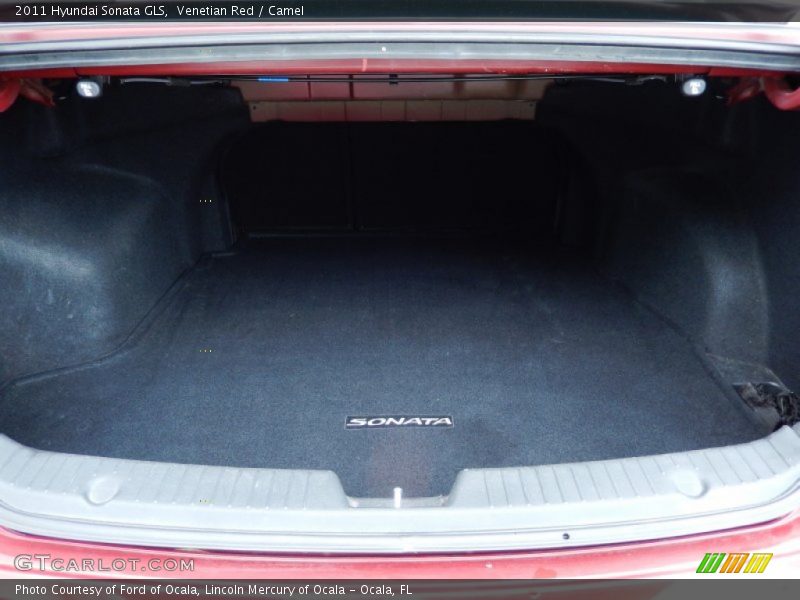 Venetian Red / Camel 2011 Hyundai Sonata GLS