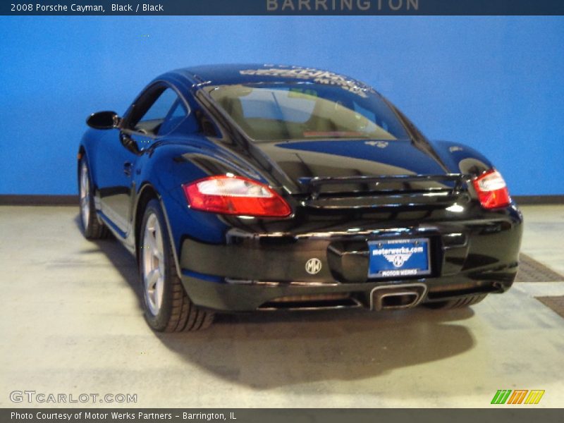 Black / Black 2008 Porsche Cayman