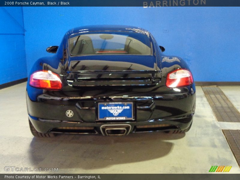 Black / Black 2008 Porsche Cayman