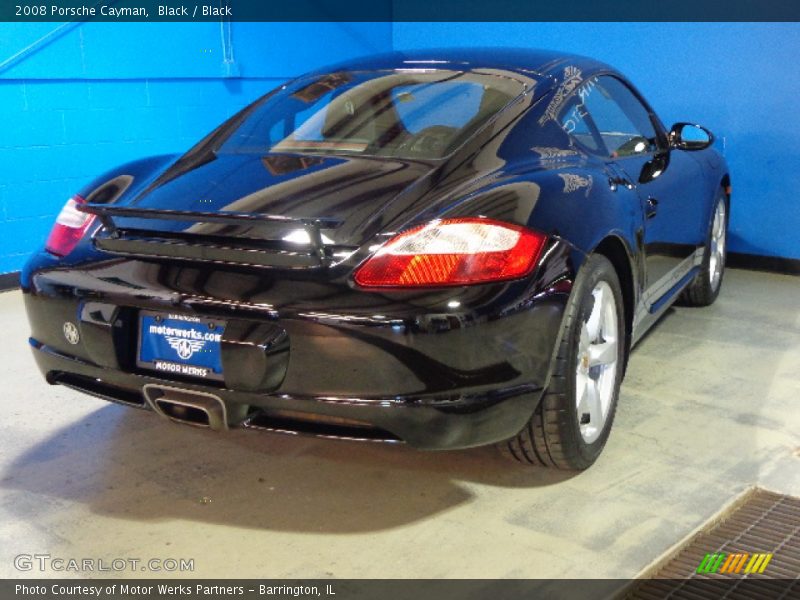 Black / Black 2008 Porsche Cayman