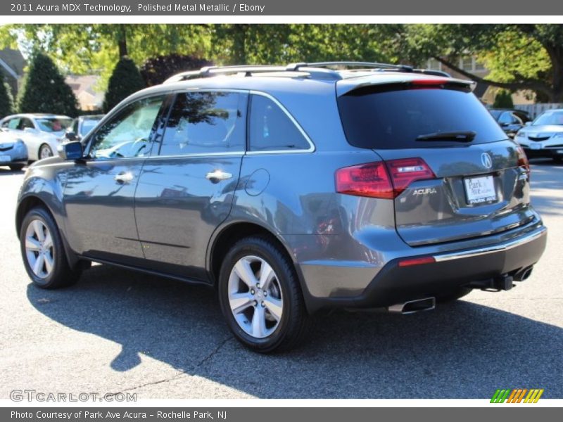 Polished Metal Metallic / Ebony 2011 Acura MDX Technology