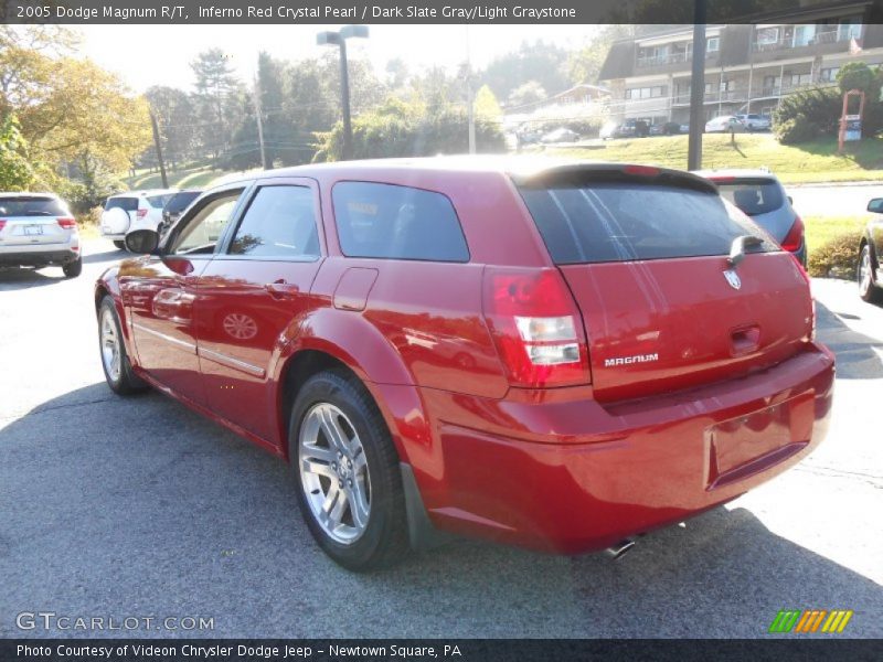 Inferno Red Crystal Pearl / Dark Slate Gray/Light Graystone 2005 Dodge Magnum R/T