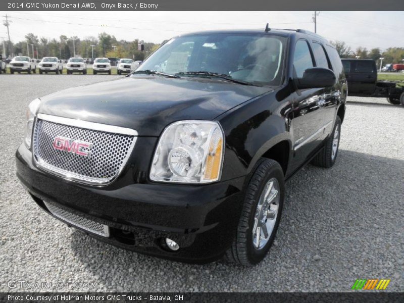 Onyx Black / Ebony 2014 GMC Yukon Denali AWD