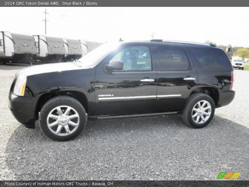 Onyx Black / Ebony 2014 GMC Yukon Denali AWD