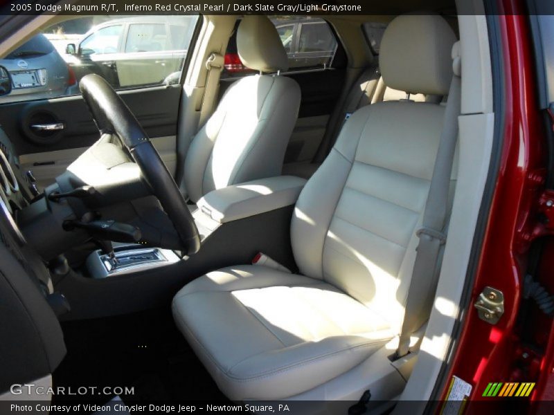 Inferno Red Crystal Pearl / Dark Slate Gray/Light Graystone 2005 Dodge Magnum R/T